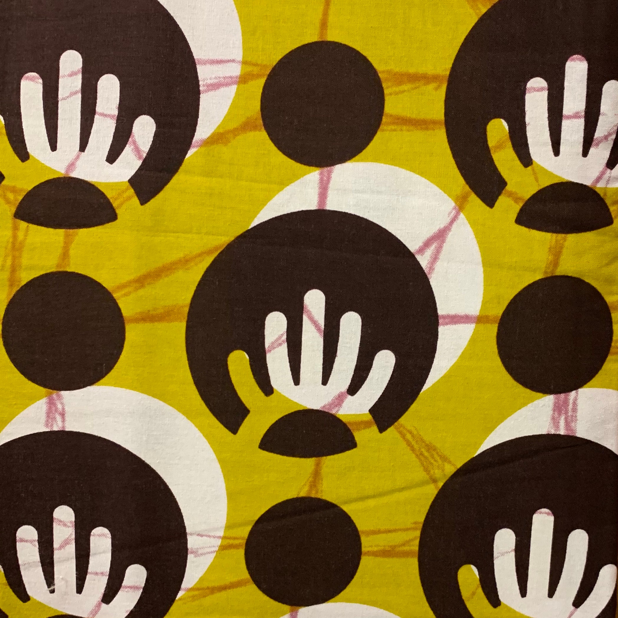 brown olive green African Print Fabric beige swirls brown olive green African Print Fabric beige swirls