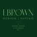 LBrownDesignPaperie