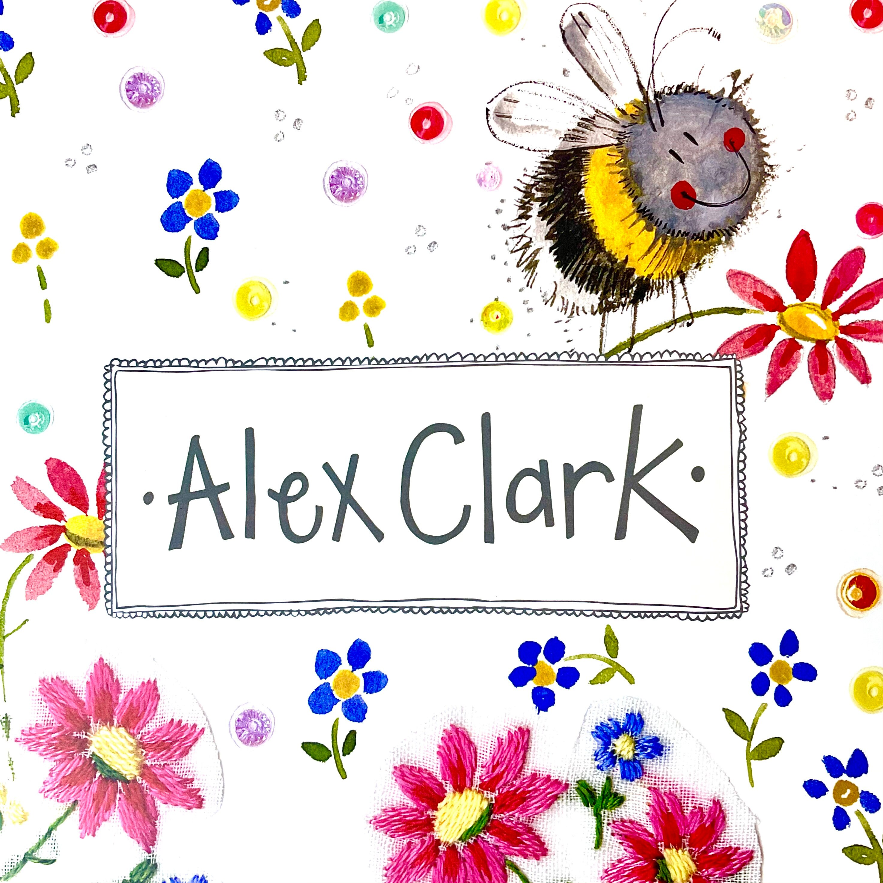 ALEX CLARK Happy Anniversary Guinea Pig Card 