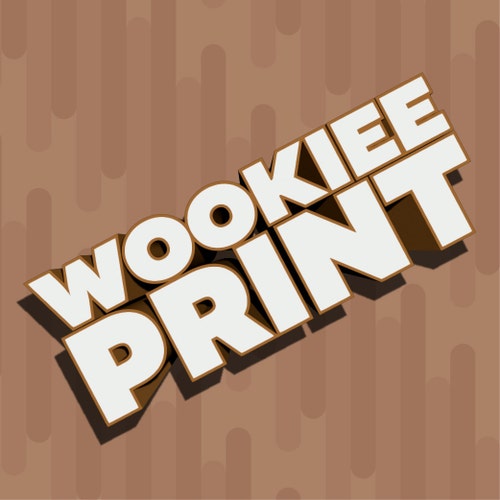 Wookieeprint store logo
