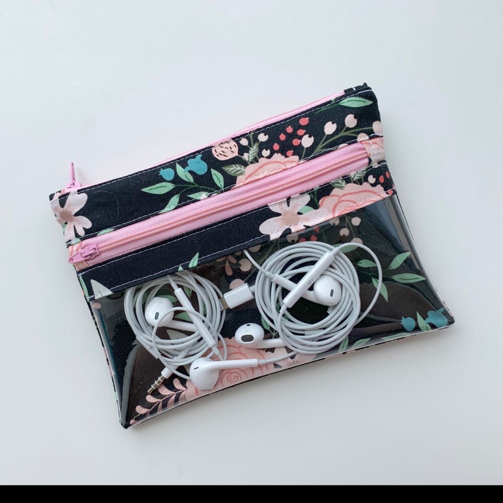 double zipper wallet pattern