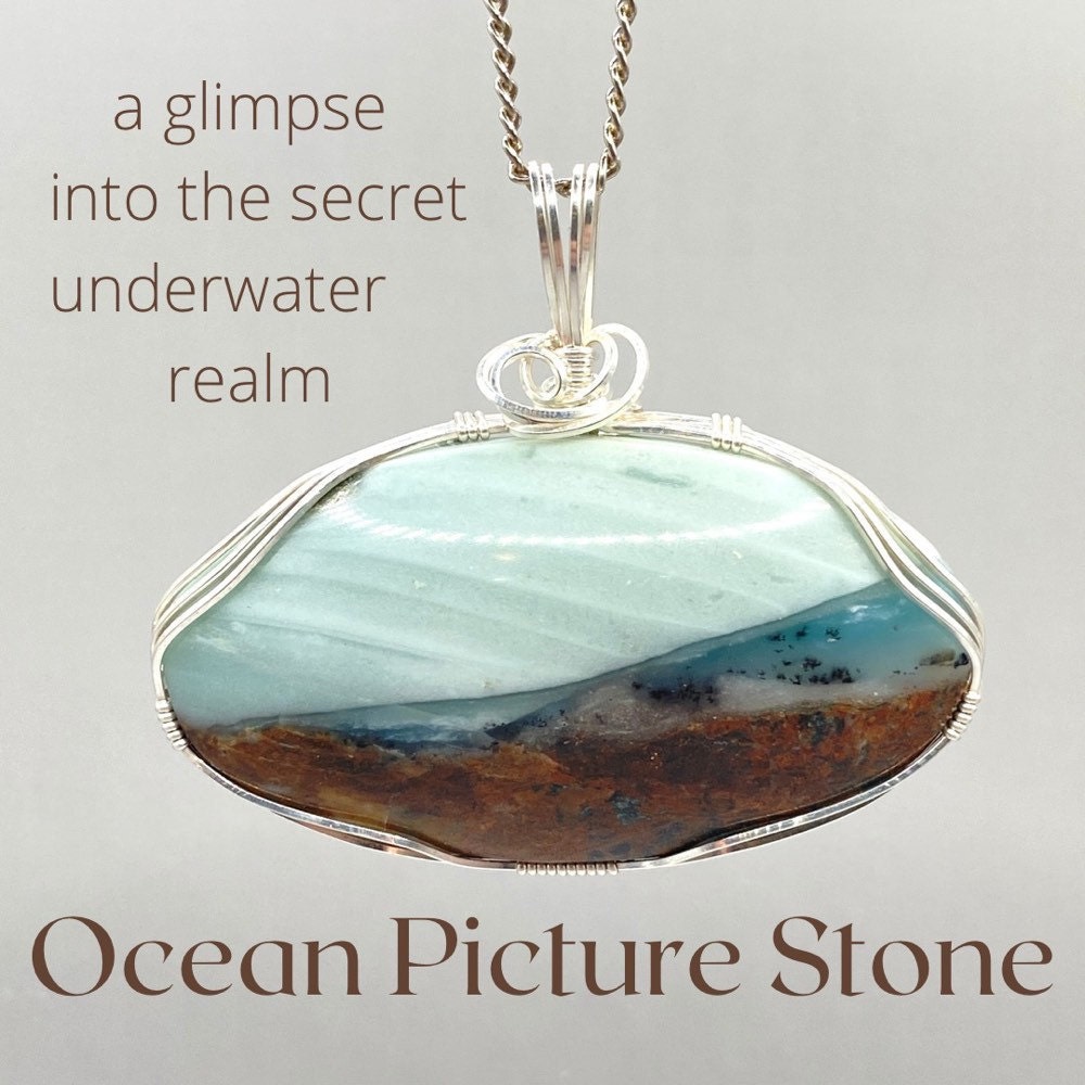 Ocean stone jewelry deals