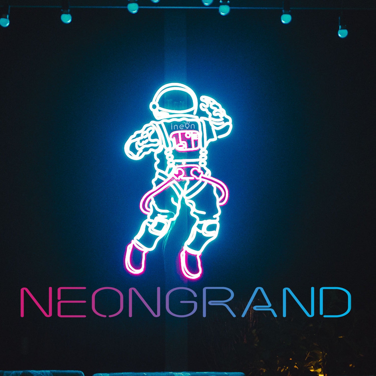 Devil Neon Sign Wings Led Light Bar Neon Sign - NeonGrand
