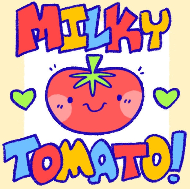 Sticker Book – Milky Tomato