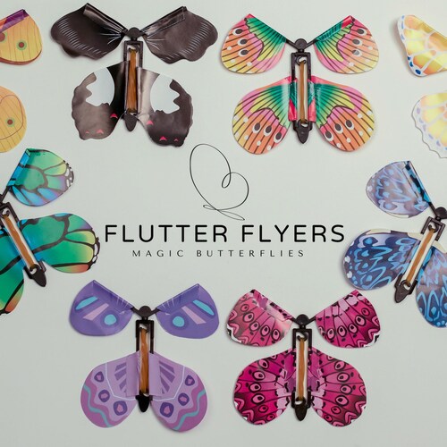 Flutter Flyers by FlutterFlyers on Etsy