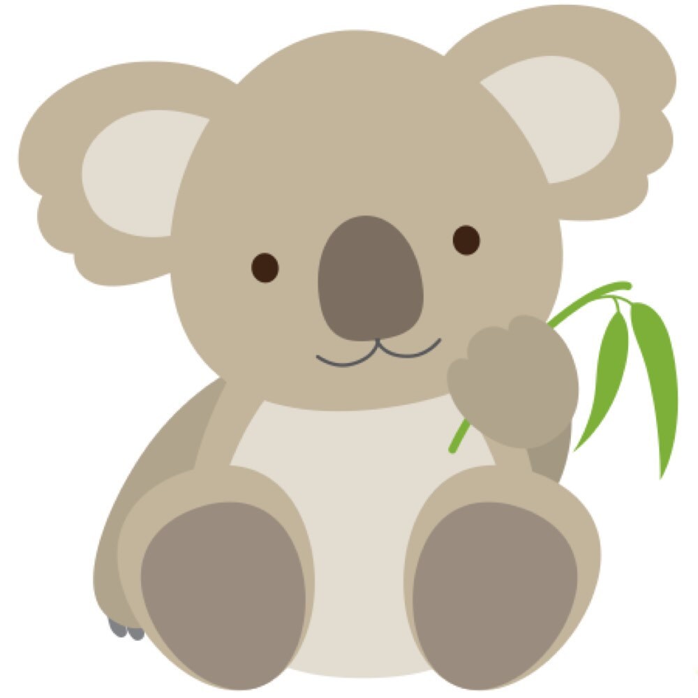 Коала детский рисунок