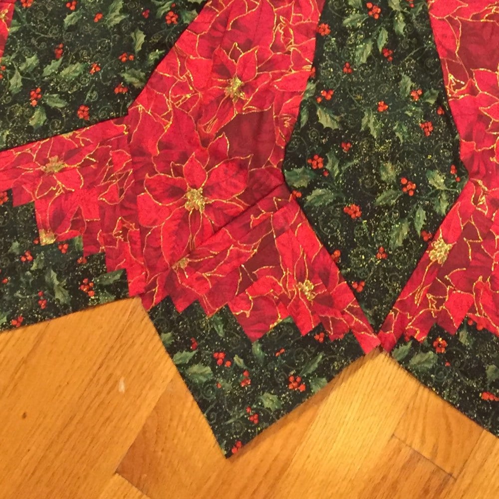 table top or full size Spring summer tree skirt Floral variety of diameters