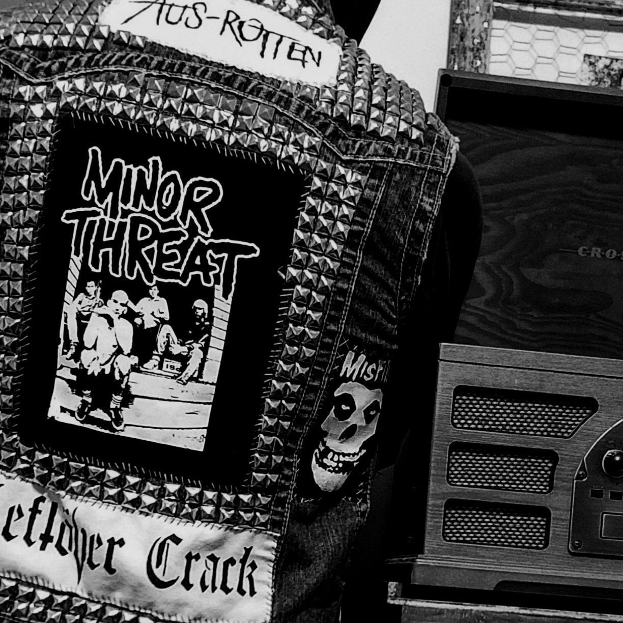 DIY punk patches  Old Scratch Jackets