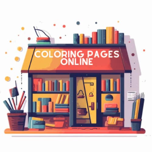 ColoringPagesOnline store logo
