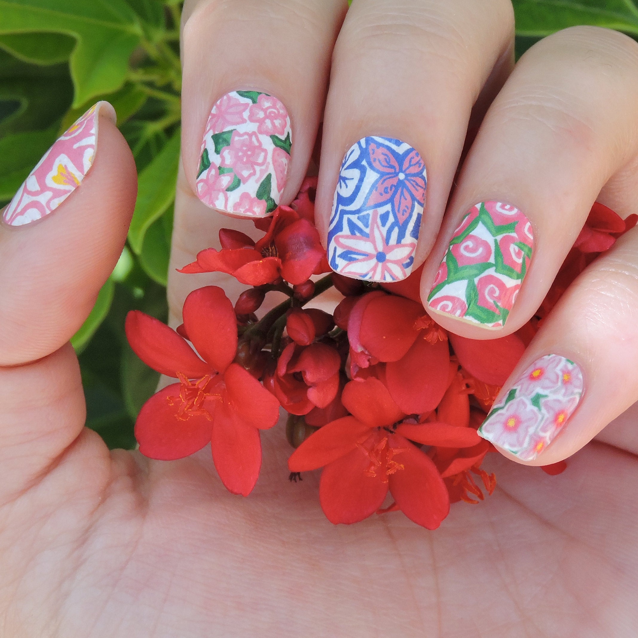 Real Nail Polish Strips Nail Wraps by CompulsiveNails on Etsy