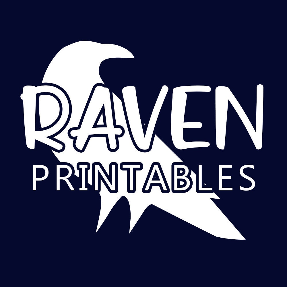 RavenPrintables - Etsy