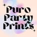 Puro Party Prints