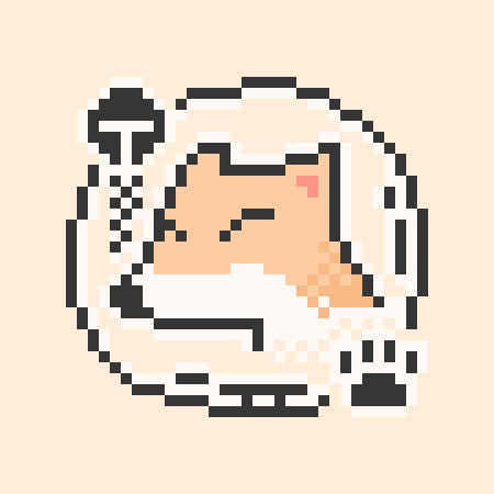 The icon of the Pixel Art Universe community Discord server