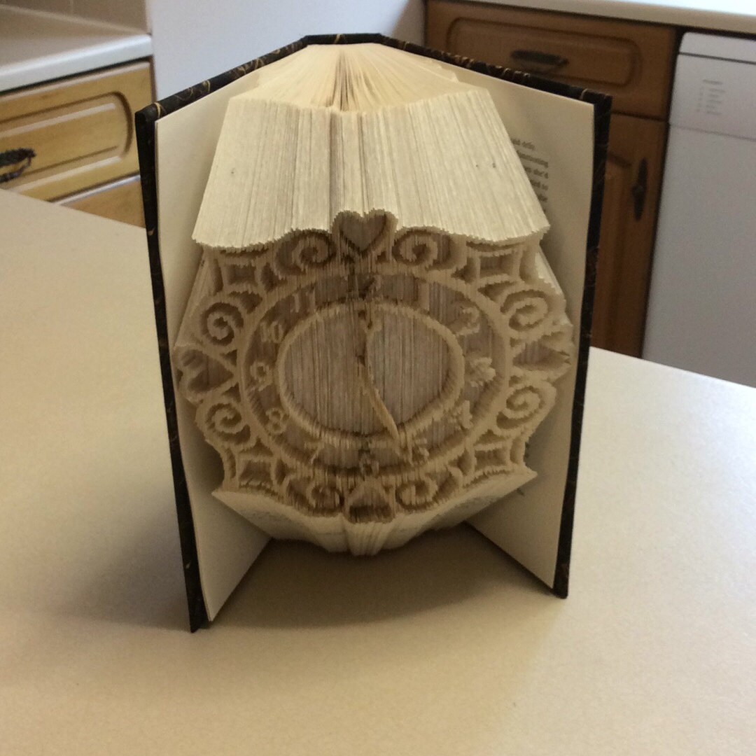 Golden Wedding Handmade Folded Book Art Made To Order 50 Years Together Golden Wedding Handmade Folded Book Art Made To Order 50 Years Together
