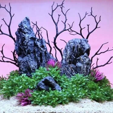 1/2/3pcs Aquarium Décoration Crevettes Fish Tank Mousse Boule