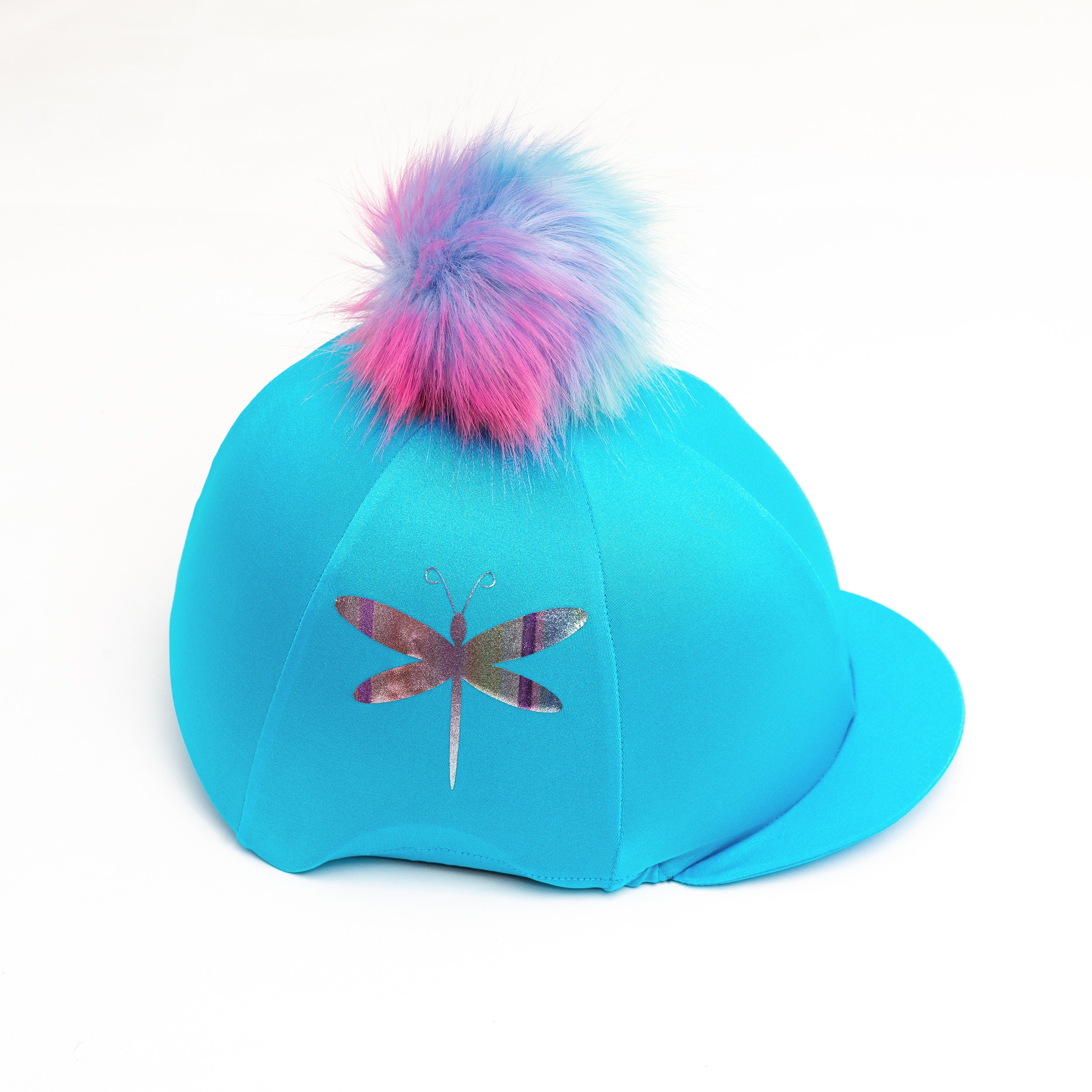Personalised Purple Riding Hat Silk 