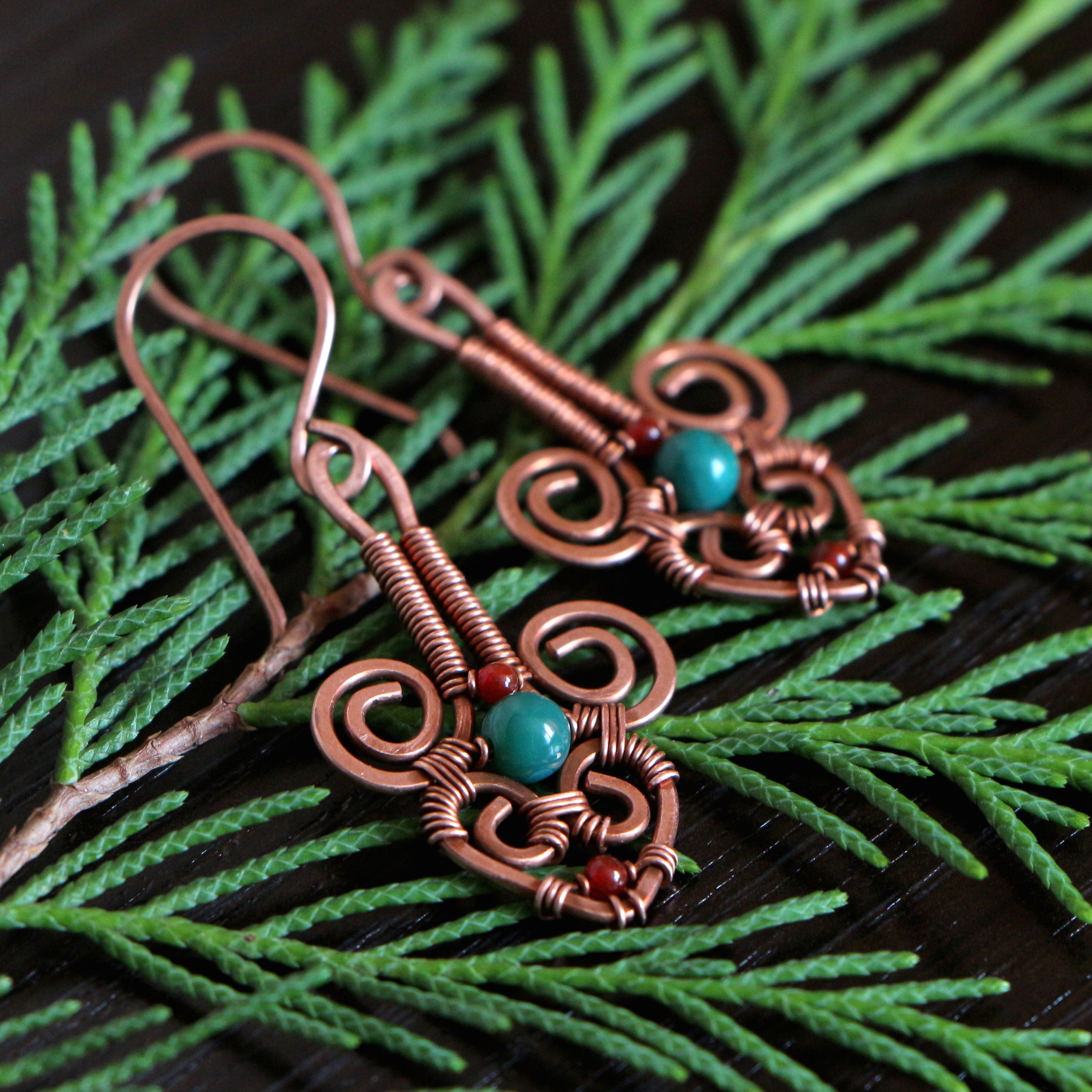 Copper jewelry by irridis on Etsy