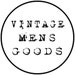 Vintage Mens Goods