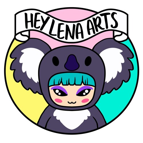 HeyLenaArts store logo