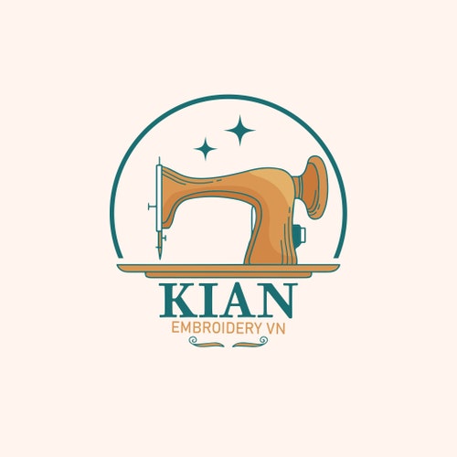 KiAnEmbroideryVN store logo