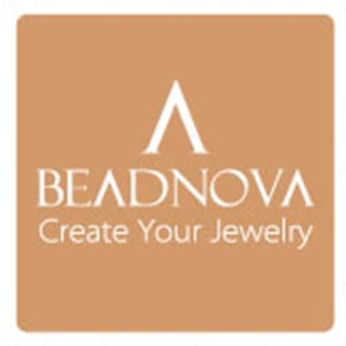 BEADNOVA Gold Plated Alphabet Charms Beads Set for Jewelry Making (100pcs)