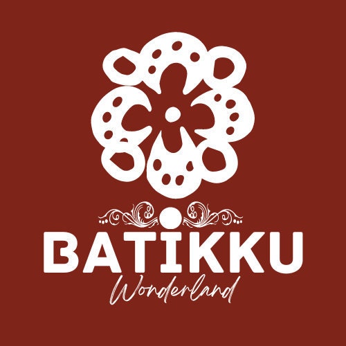 Abstract Design - Indonesian Premium Hand Stamped Batik Fabric – Batikku  Wonderland
