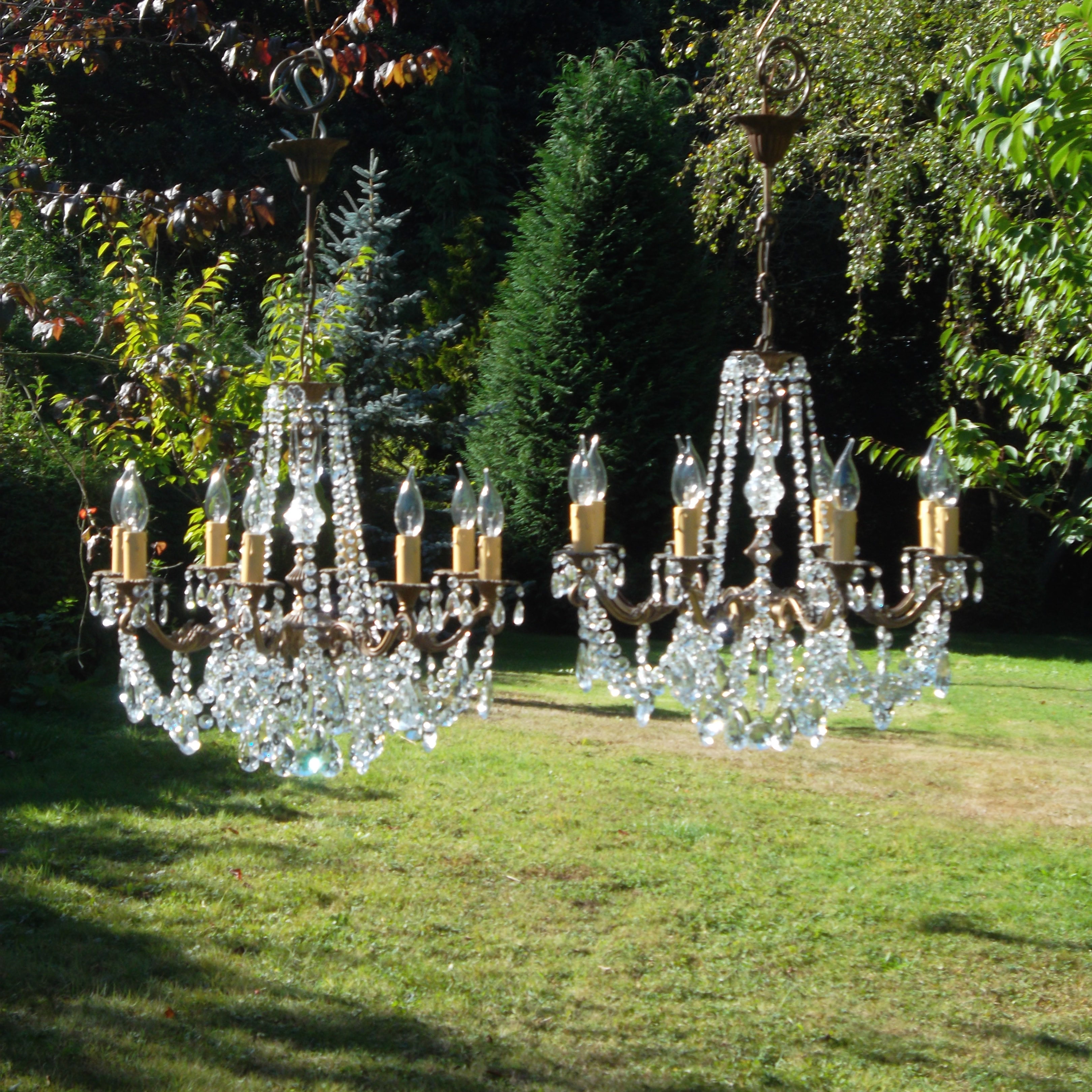 AP019 1 Large half cut glass Albert chandelier drop AP019 1 Large half cut glass Albert chandelier drop