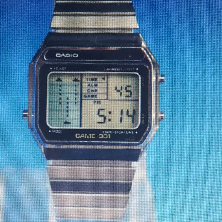 レア Vintage 1980's Casio 81QS-35 時計