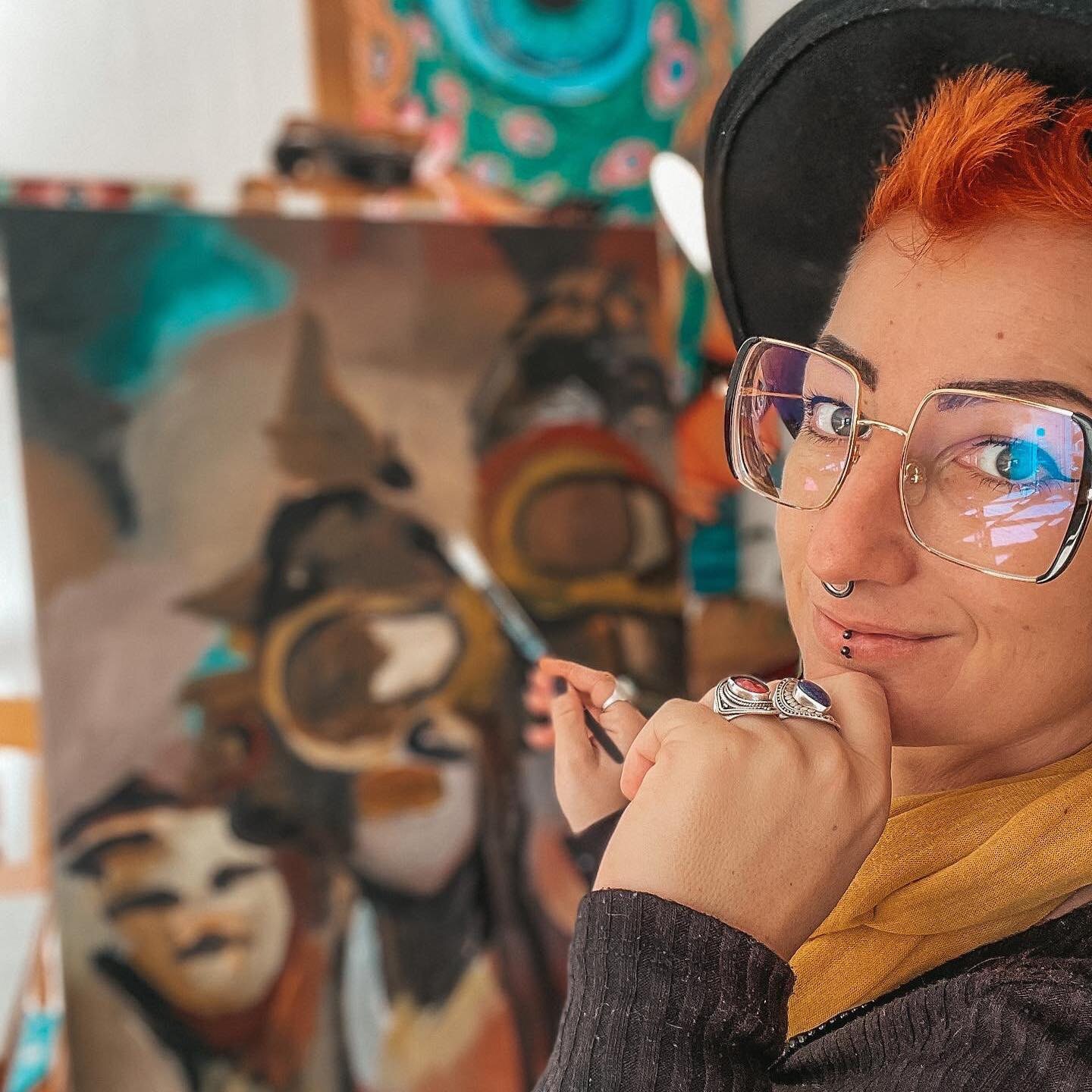 Goddess transmuting Pain into Beauty Original Art Watercolor Art