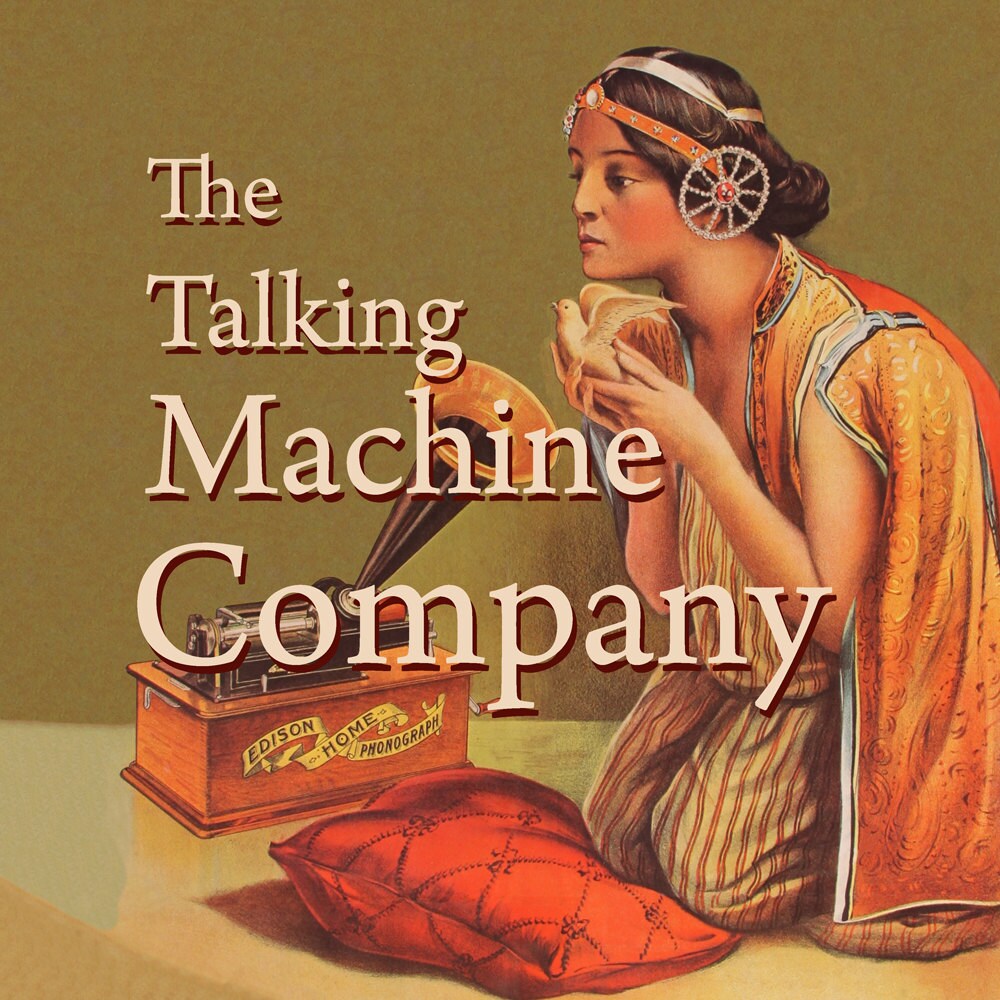 FL sign Canvas Print Reproduced Vintage Florida Talking Machine Co Jacksonville