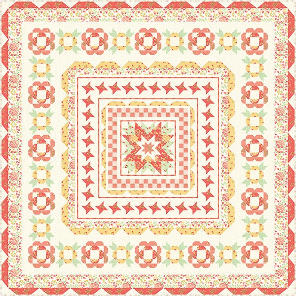 Mini Little Star Quilt Pattern By Bonnie And Camille For Moda Fabrics mini-little-star-quilt-pattern-by-bonnie-and-camille-for-moda-fabrics