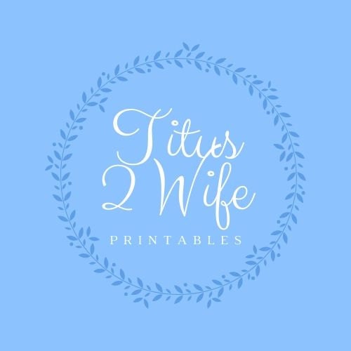 Titus2WifePrintables - Etsy