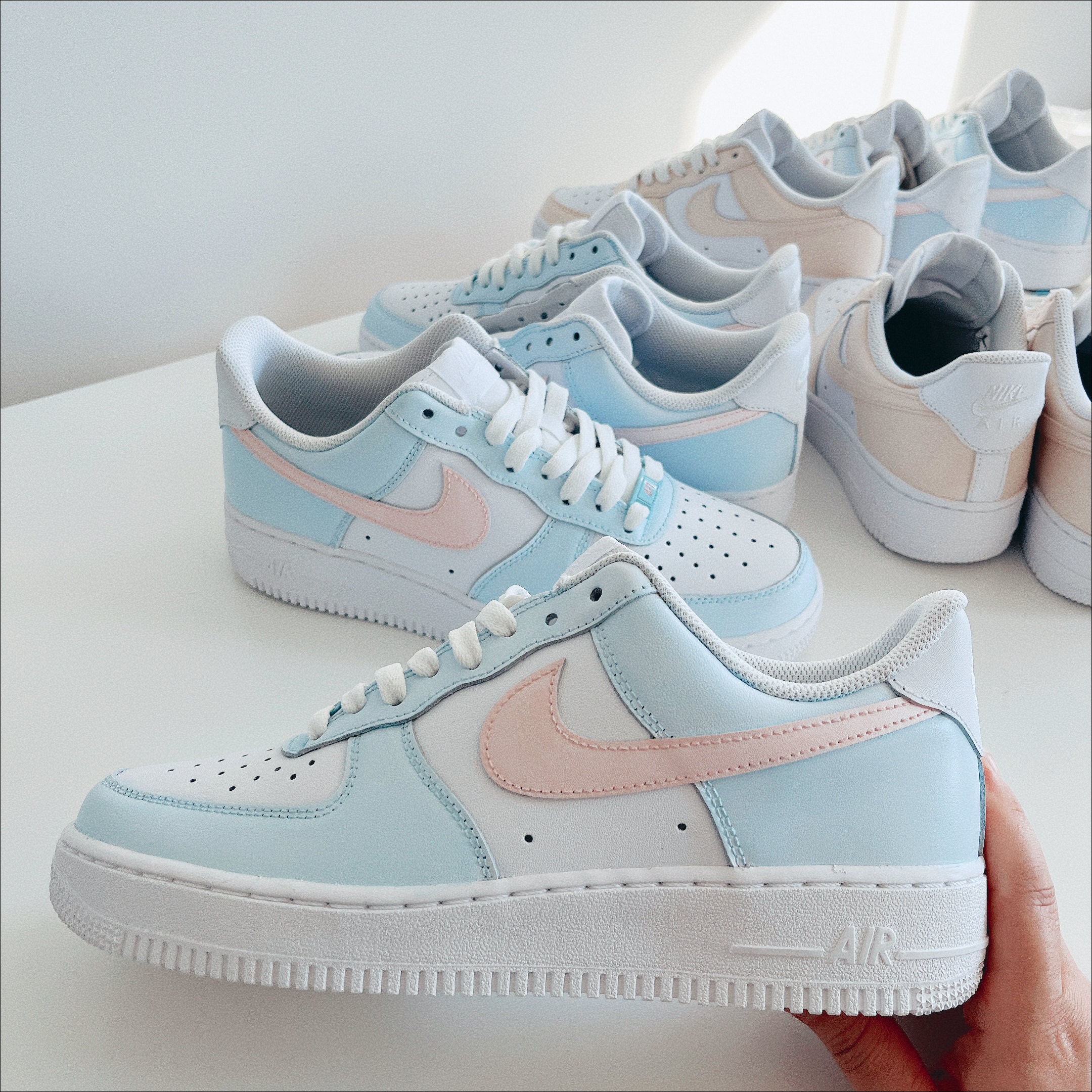 Nike Air Force 1 Low Custom Pastel Nude