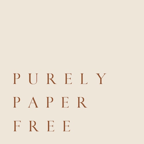 Purelypaperfree store logo