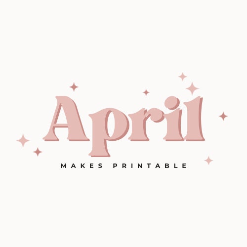 Aprilmakesprintable store logo