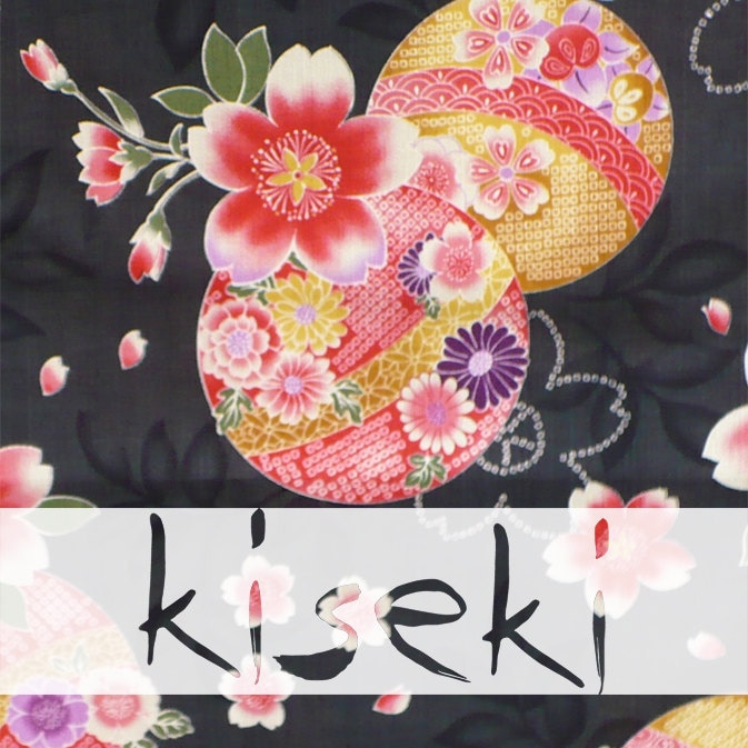 17.90 Eurmeter Japan fabric traditional cotton by the metre 50 cm x 110 cm Seigaiha midi red D1103a