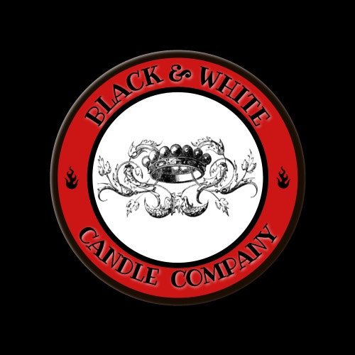 BlackandWhiteCandles Etsy