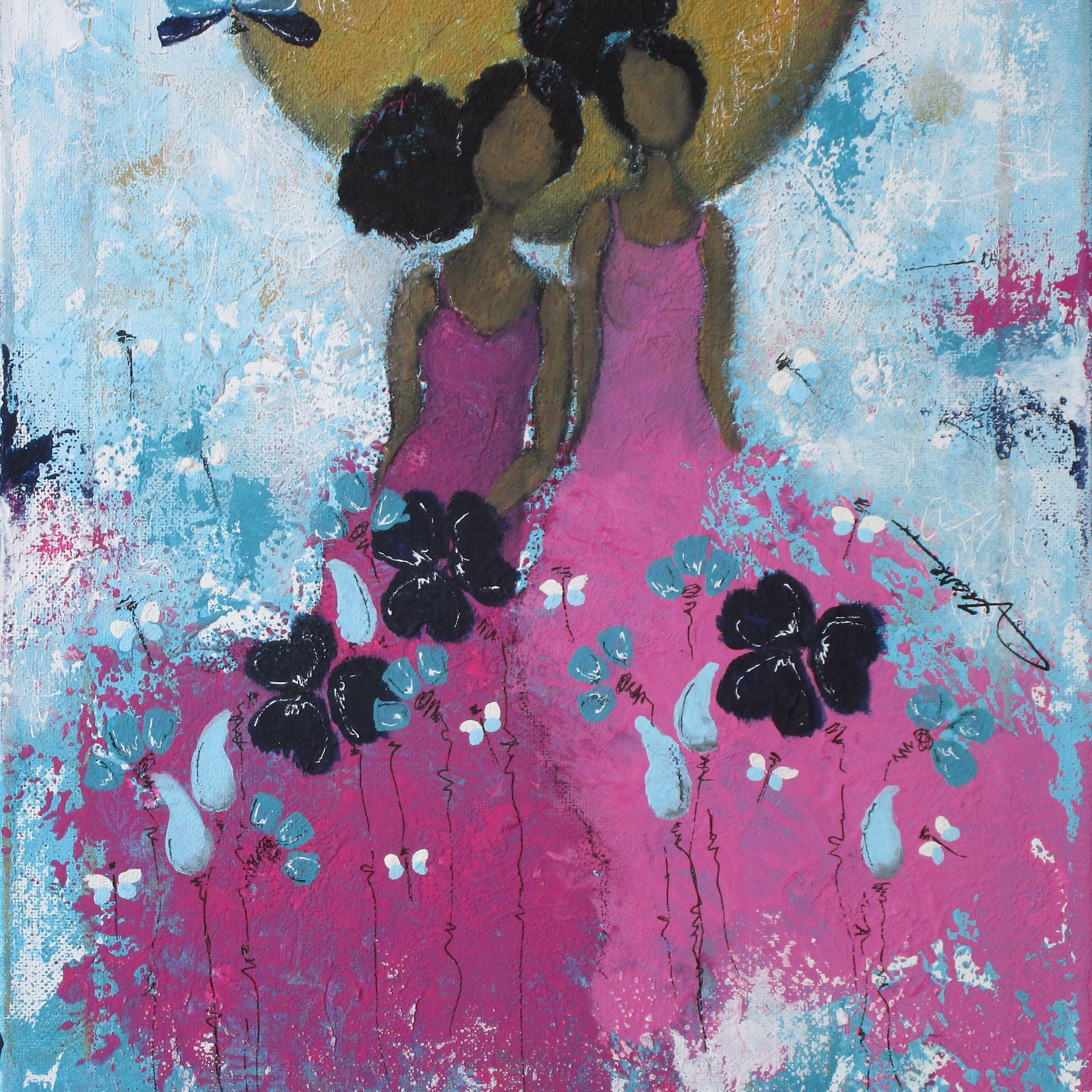 Spread Light Giclee Print Floral