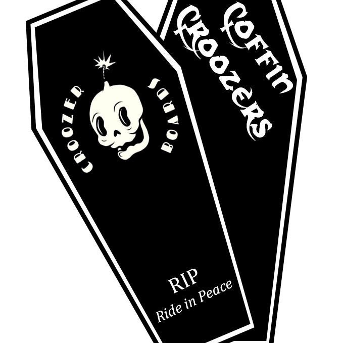 Frankenstein Coffin Croozer Longboard 48 Etsy 日本