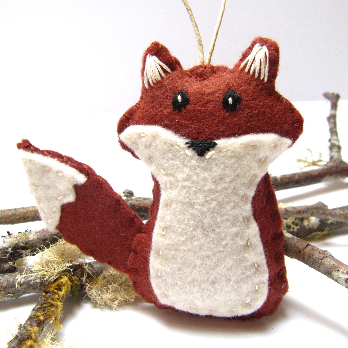 Handmade Unique Felt Ornaments by NatesMommyMadeIt on Etsy