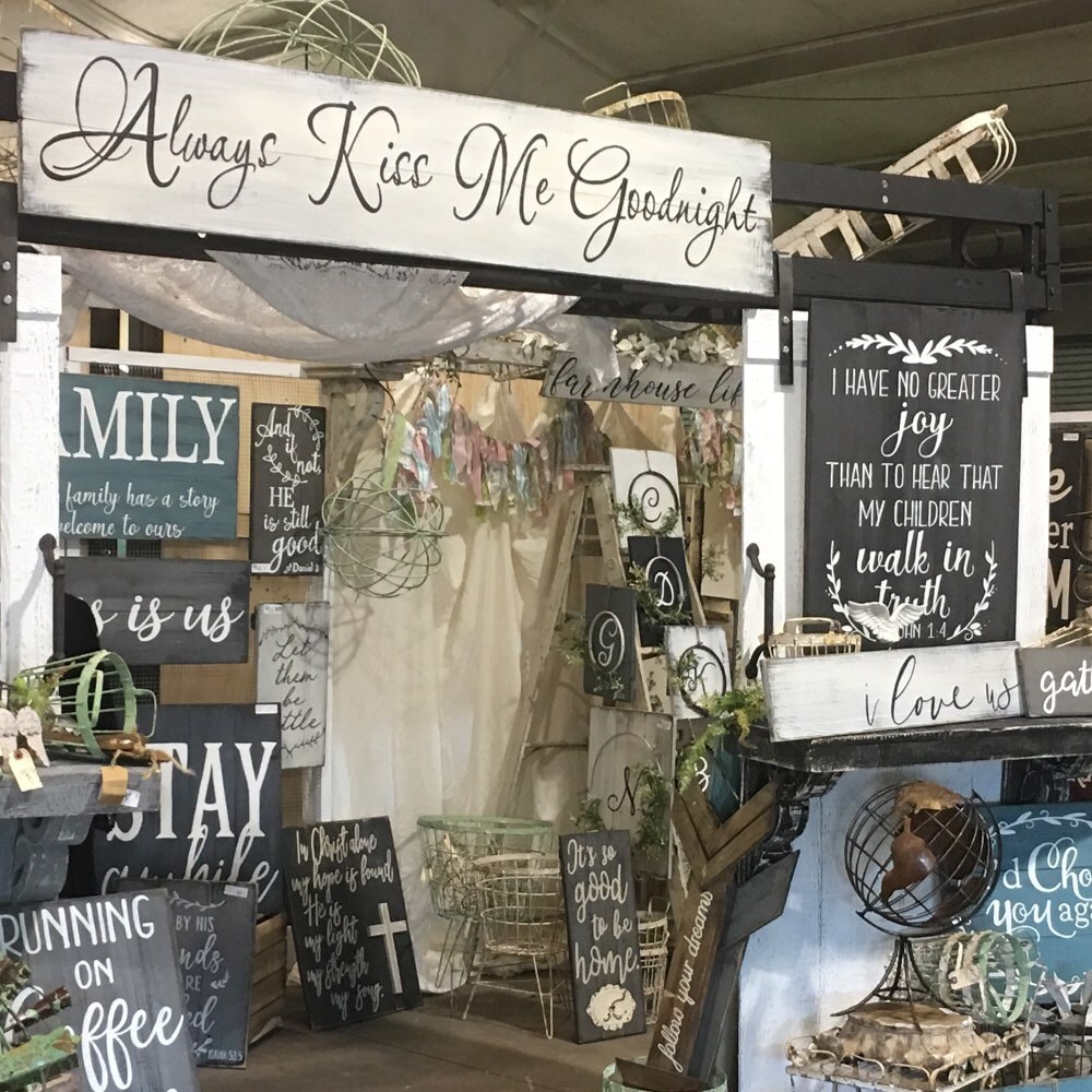 Hand Painted Distressed Signs And Home Decor By Refinddesigngals