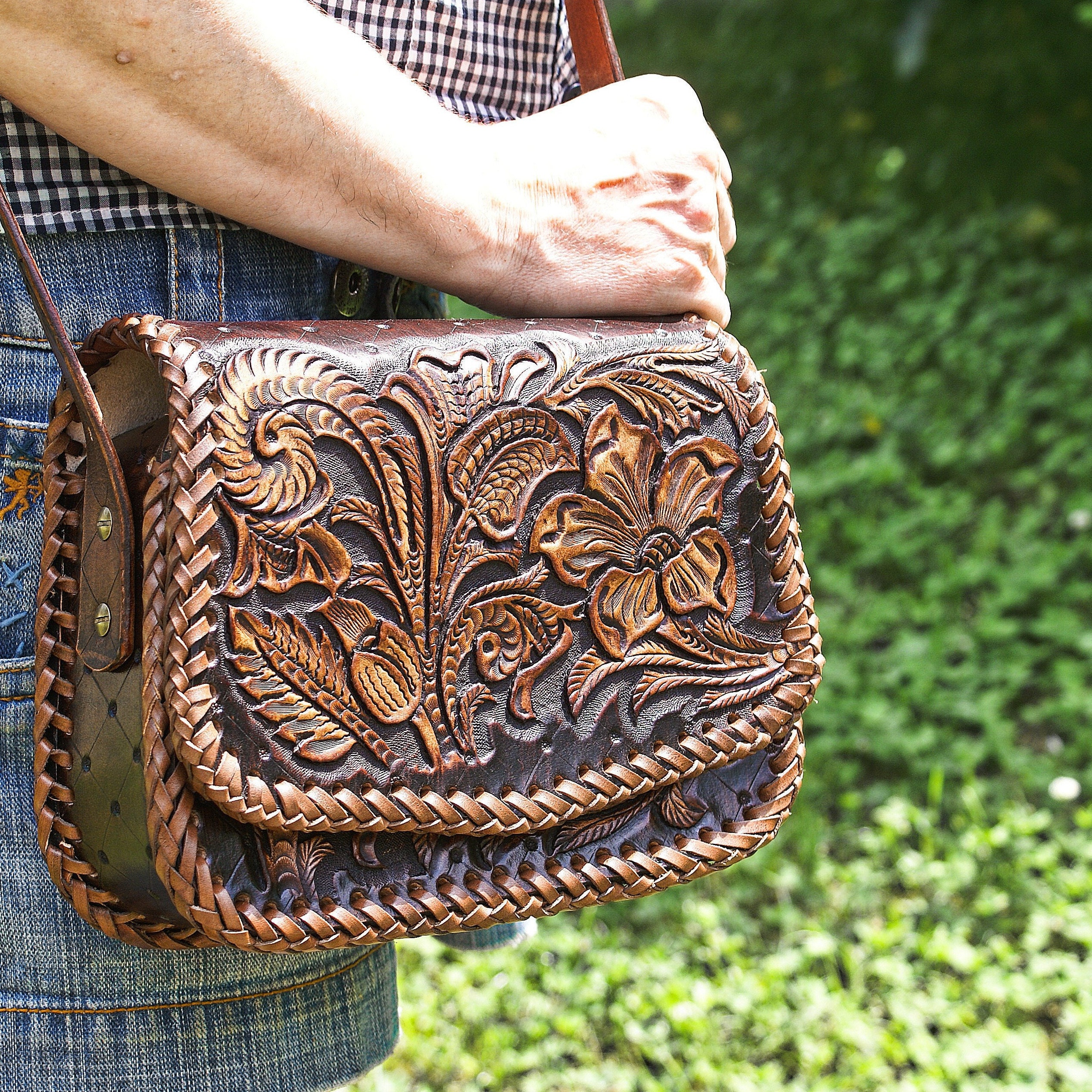 Really cool handmade leather products from by LeatherCA on Etsy