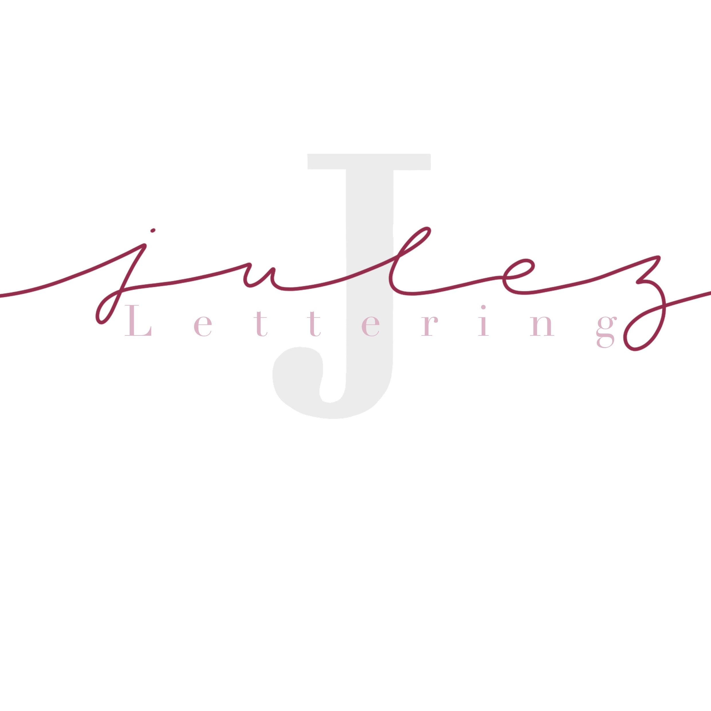 Julezlettering On Etsy