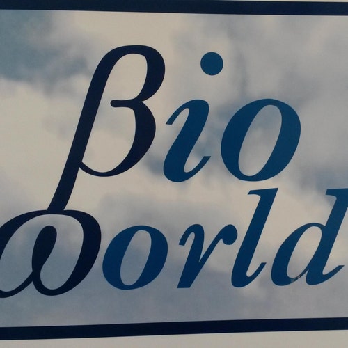BIOWORLD store logo