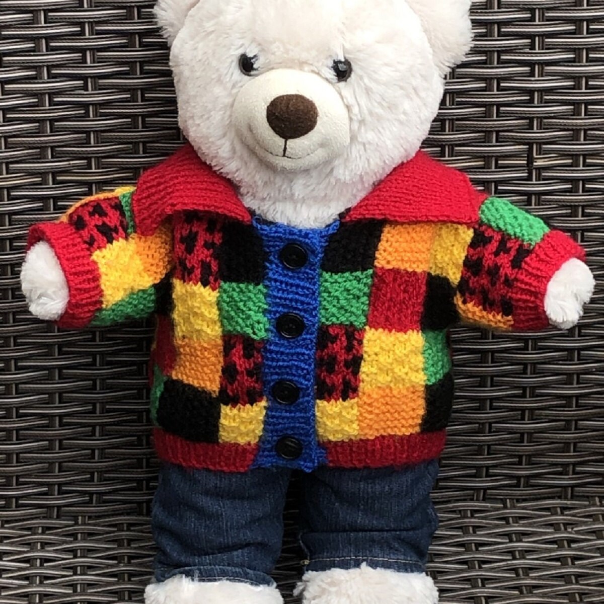 nhs bear knitting pattern