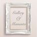 Gallery memento