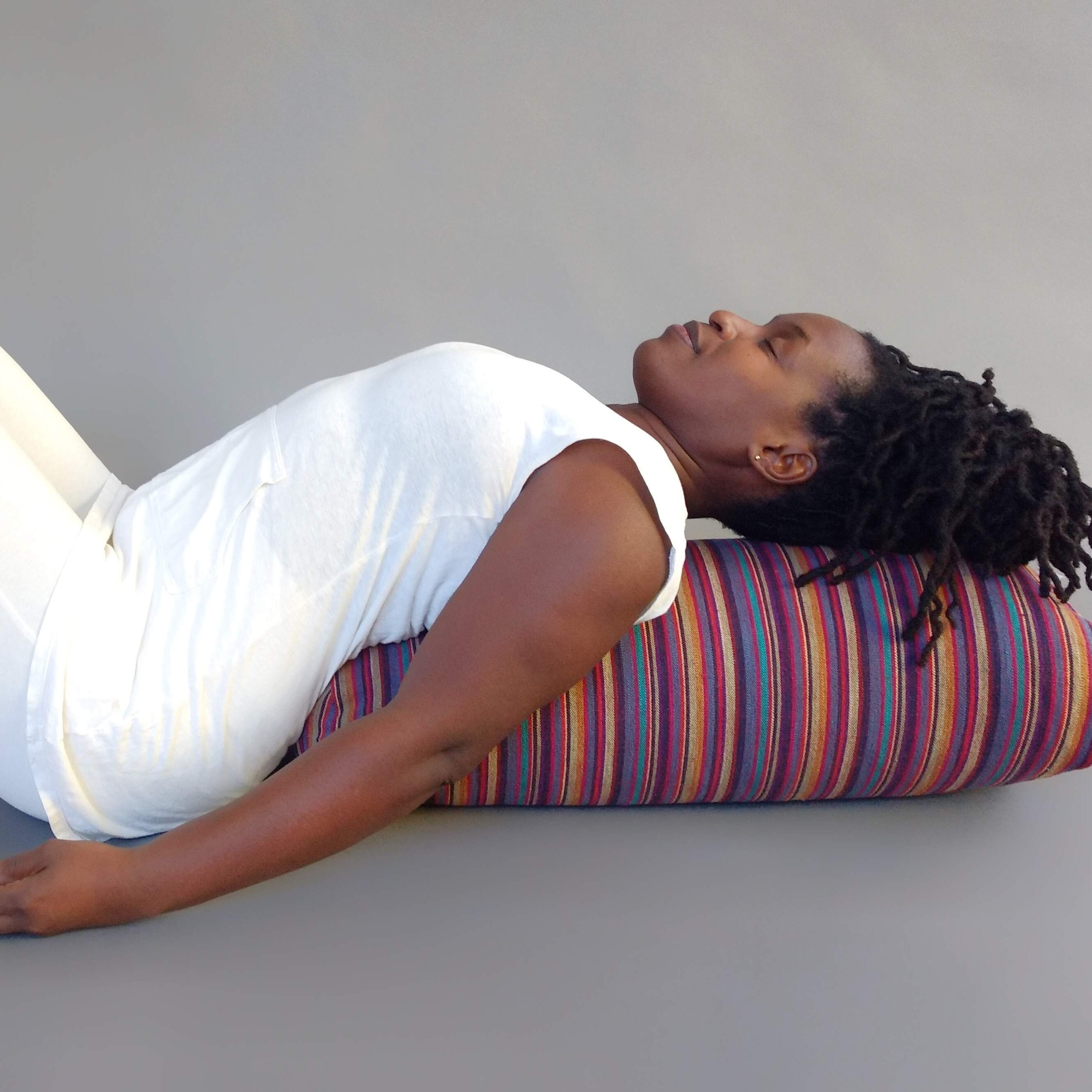 beautiful handcrafted yoga bolsters by YogaBolstersbyminga on Etsy