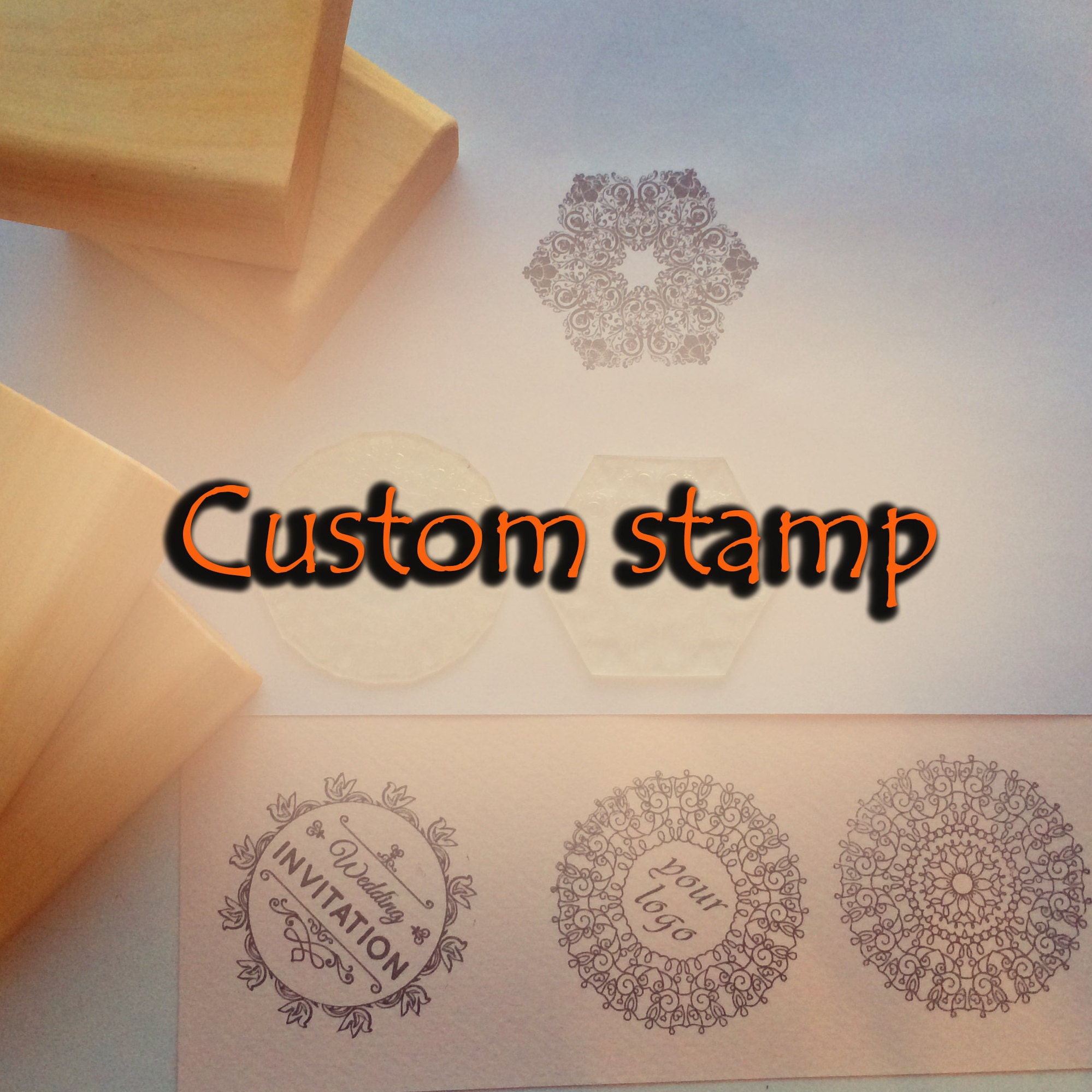stamp set of 6 size 3/4x3/4 with wooden tray Egyptian hieroglyphic symbols Paper-Crafting 19mm Scrapbooking Card Making