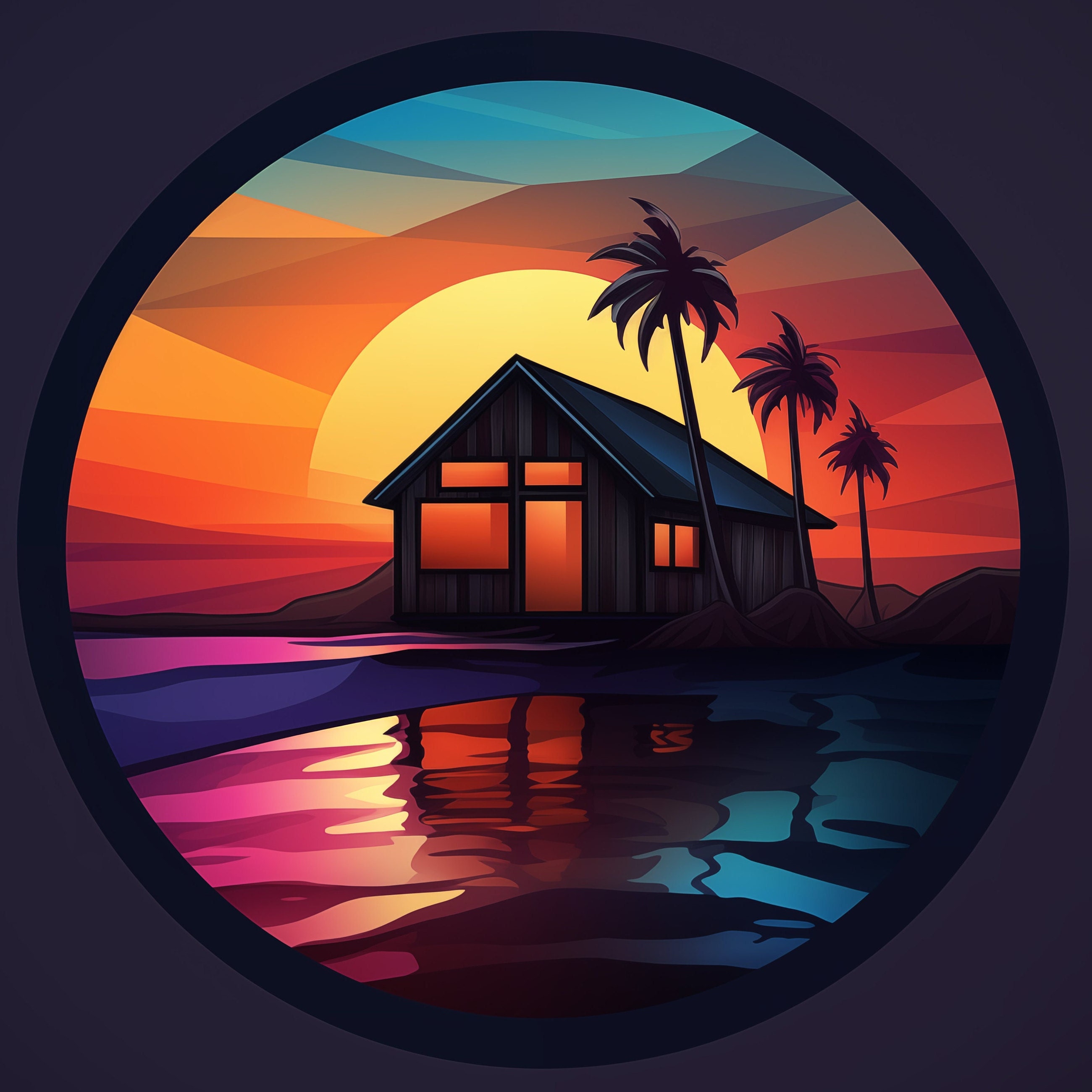 Sunset Love Sticker by UP Formaturas for iOS & Android