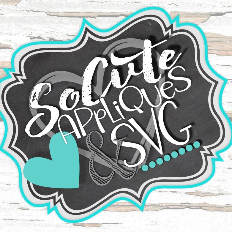 SoCuteAppliques Etsy